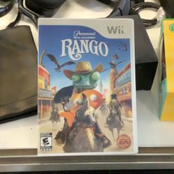 Wii RANGO THE MOVIE DVD 