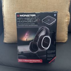 Monster MTH9-1001-BLK Wireless Bluetooth Headphones - Black