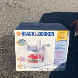 Brand New Black And Decker Food Processor