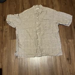 Button Up T Shirt 