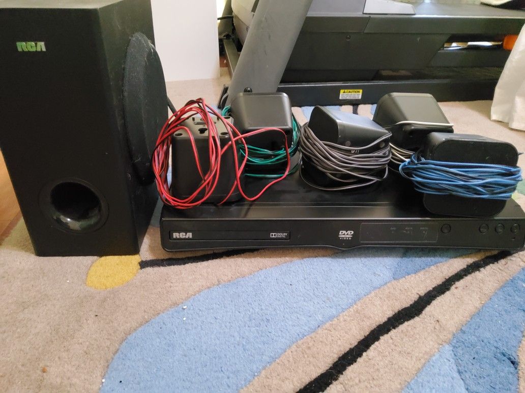 RCA 5.1 DVD surround Sound System With Remote