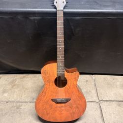 Luna Gypsy Spalt Grand Auditorium Acoustic-Electric Guitar