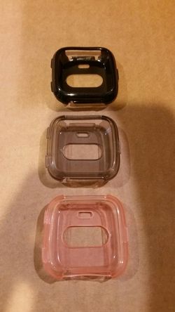 Fitbit versa cover case($8 each).
