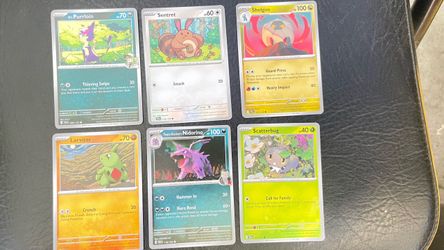 PokƩmon TCG Card Lot of 6