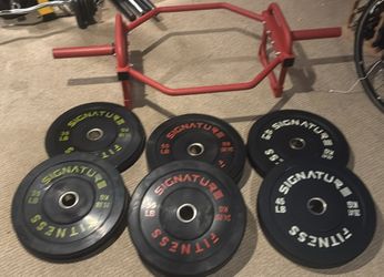 Signature Fitness Weight Set with Trap Bar