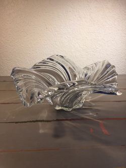 Italian glass bowl