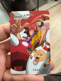 Round one One Piece Game Card