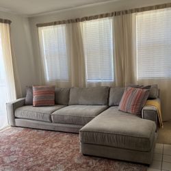 Two Piece Large Couch 