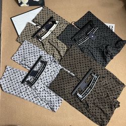 Louis Vuitton lettered woven fabric casual pants casual pants LV shorts