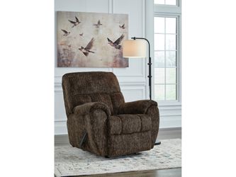 Rampant Chocolate Manual Rocker Recliner