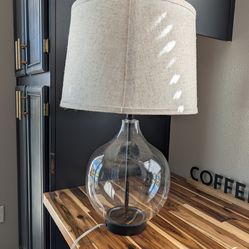 Glass decorative lamp