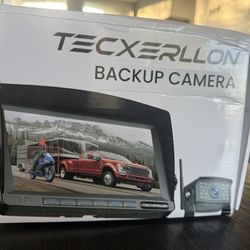 Wireless Backup Camera + Monitor – Rear View Parking Camera System