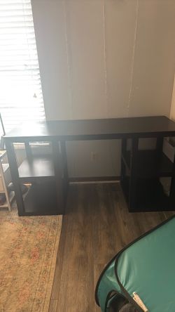 Dark brown desk