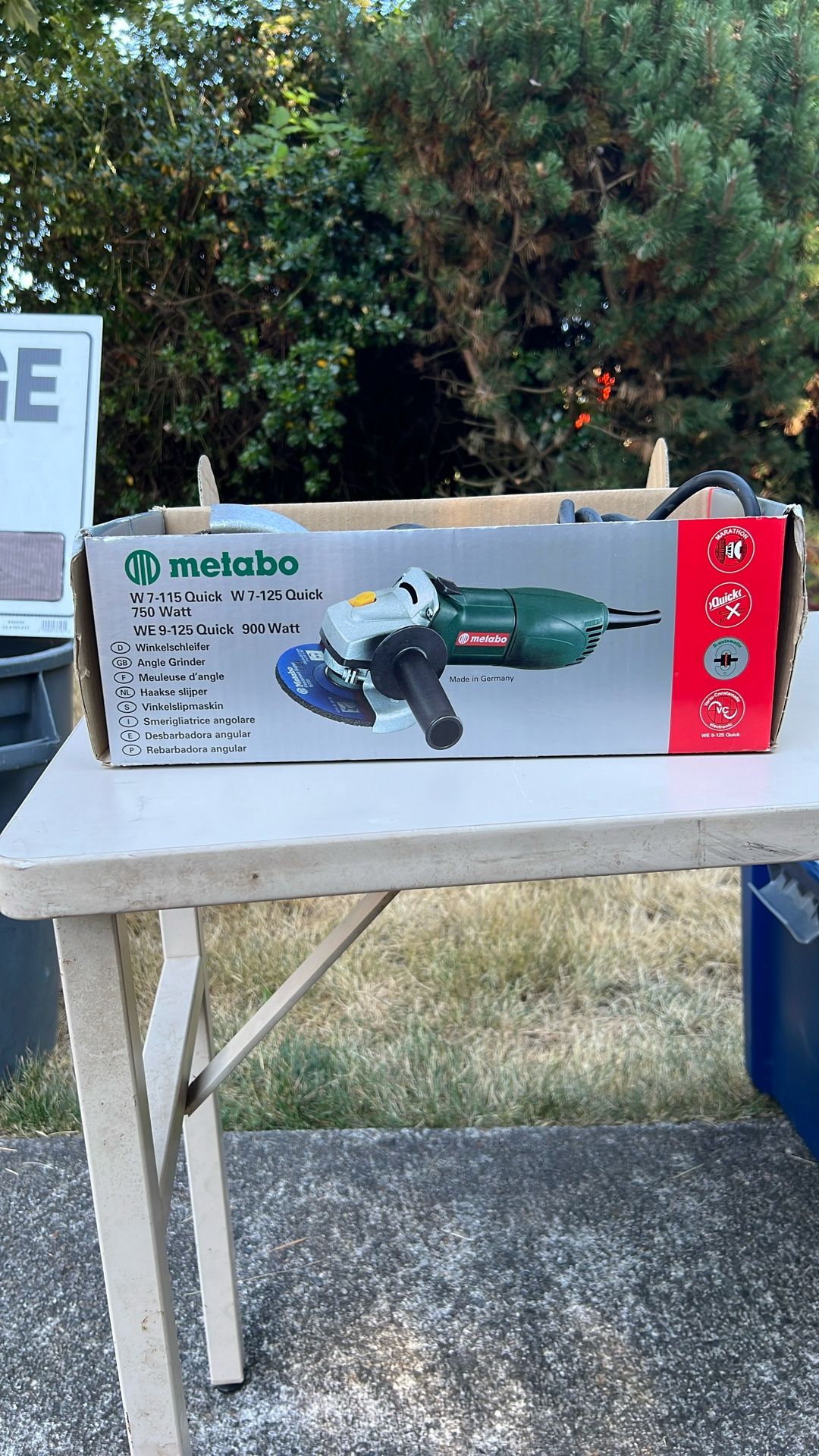 Metabo Angle Grinder