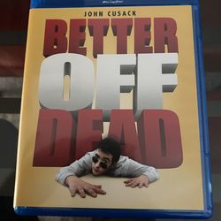 Better off dead blu ray