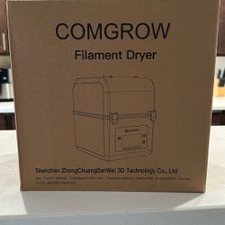 Comgrow Filament Dryer, Upgraded Filament Dry Box, Large-Capacity 3D Filament Dehydrator for 2KG Filament, Compatible with 1.75mm, 2.85mm Filament and
