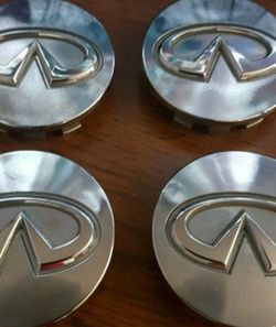 infiniti wheels center cups