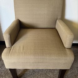 Office Star Main Street Upholstered Accent Guest Chair - Dark Beige “Woven Seaweed”  Description: —Covered in High Performance, Easy Care Fabric —Dacr