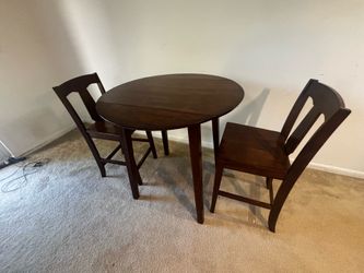 Counter height dining table for pick up