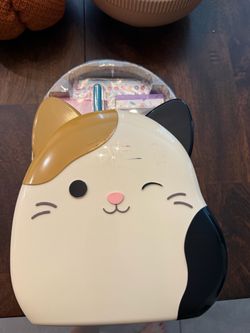 Squishmallows Cat Tin Storage Case