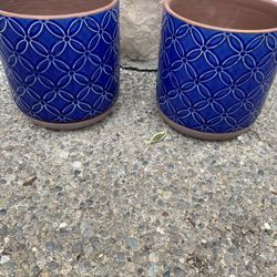 Ceramic Pots Both $25 Size 8” New