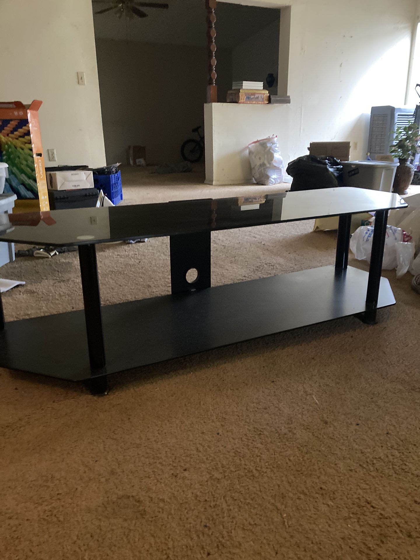 Glass Tv Stand 