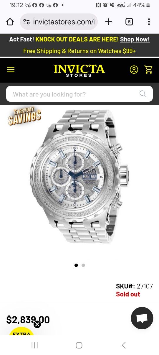Invicta Limited Edition Watch 187/500 