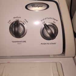 Washer and dryer