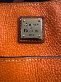 Dooney & Bourke Orange Leather Handbag