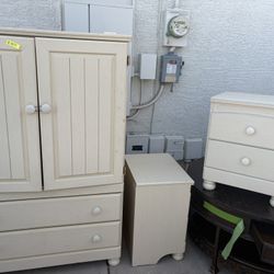 Armoire And Two Nightstands