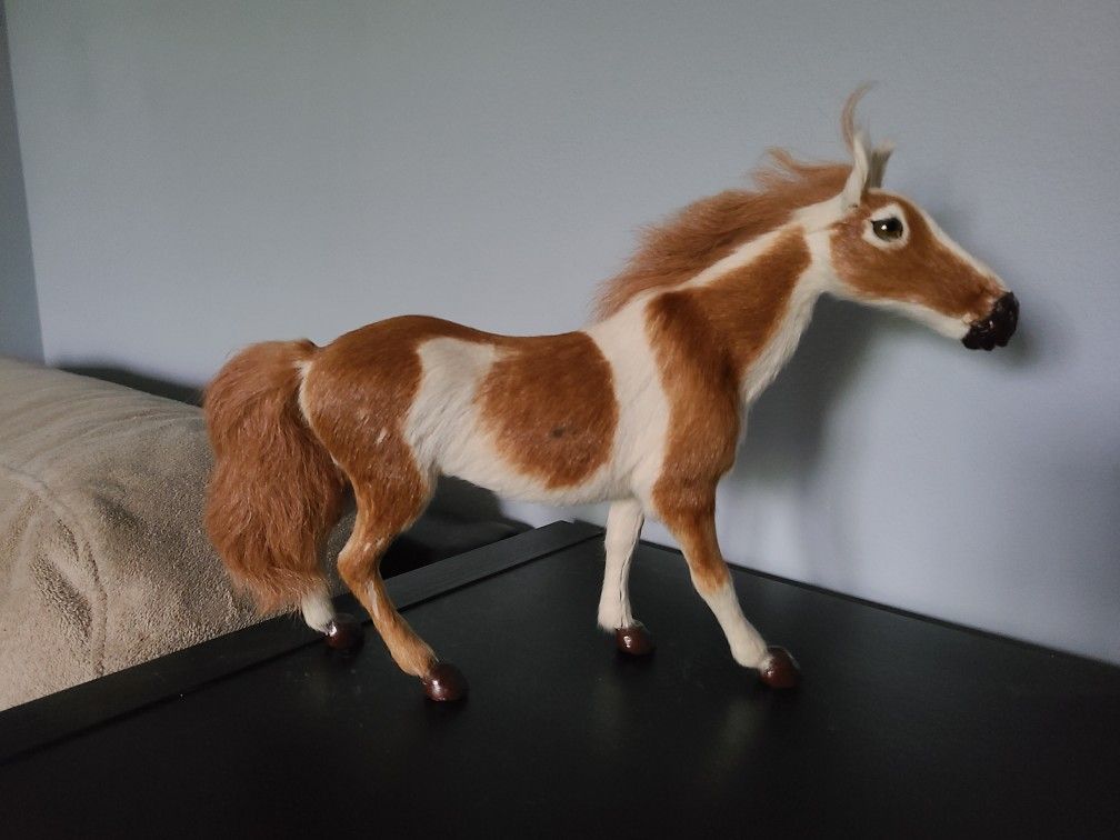 Vintage Taxidermy Horse