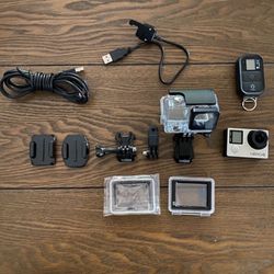 GoPro Hero4 Plus Accessories and Remote Control