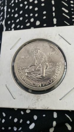 1982 Engelhard Prospector 1 oz .999 Fine Silver
