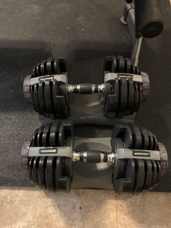 Used bowflex adjustable dumbbells for Sale in Arlington, TX OfferUp