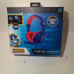 Sonic Gaming Headset With Communication Mic