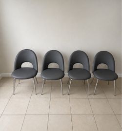 GREY DINING CHAIRS for sale 🪑 🩶