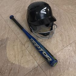 T-Ball Bat & Helmet