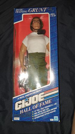 G.I. Joe Doll Grunt In Original Box 1992 Unopened