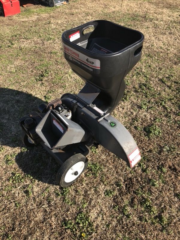 Craftsman 4hp Chipper Shredder For In Goldsboro Nc Offerup 197sold