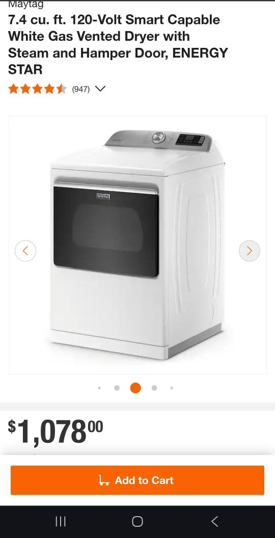 Gas Dryer