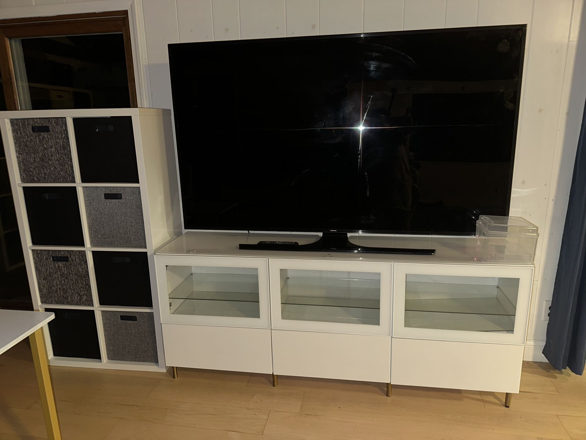 White Entertainment Center