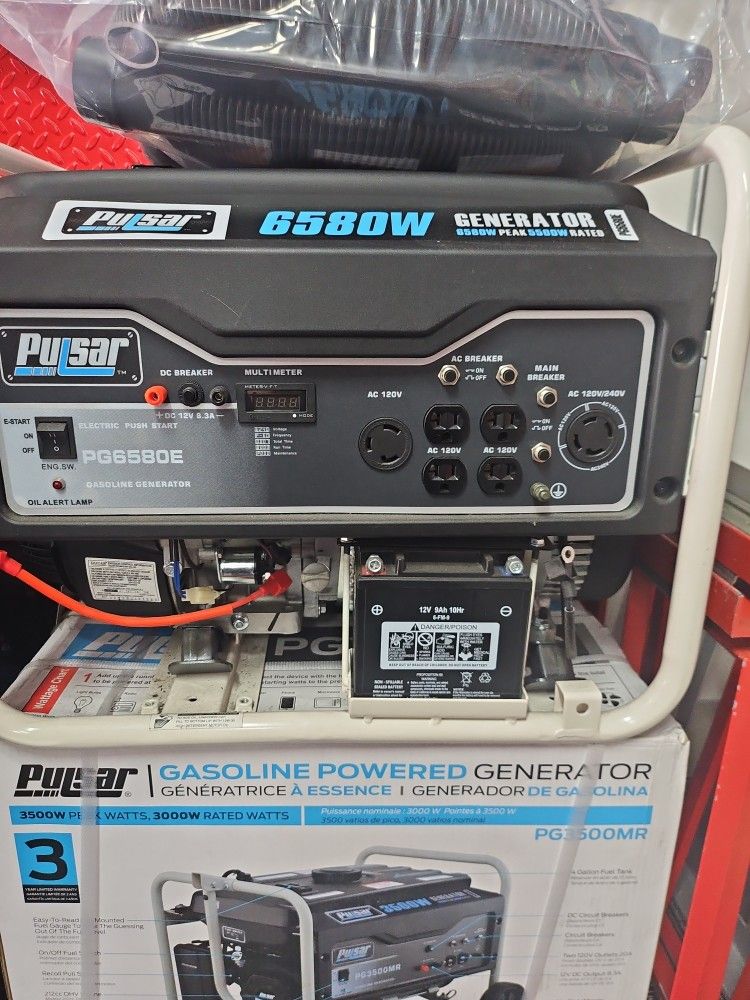 6580 Watt Generator