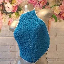 Crochet Halter Top 