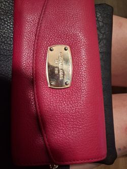 Michael Kors Pink  Leather Wallet
