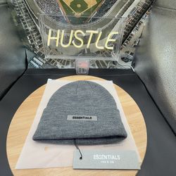 Fear of God Essentials Cuff Beanie Grey OS