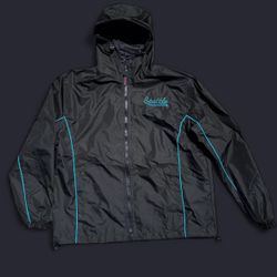 Y2K Seattle Windbreaker Jacket 