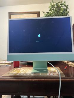 Apple iMac 24" 4.5K Retina Display M1 Chip 8GB Memory 256GB SSD macOS All-in-One Desktop Computer – Green