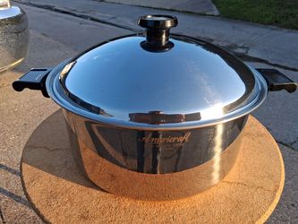 Stainless Steel 12 Qt Stock Pot/Olla para Caldos de Acero Inoxidable de 12 Ct