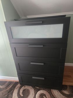 Black Ikea Dresser