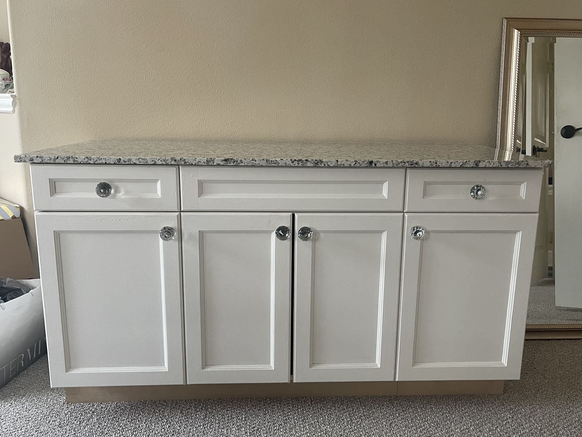 Granite Top Dresser